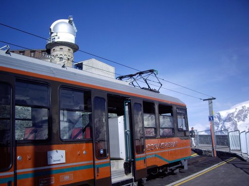 Gornergrat, Zermatt, Valais, Switzerland : Gornergrat Train